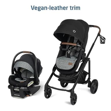 Maxi-Cosi Tayla™ Max Travel System, Baby Stroller and Car Seat Combo, Car Seat Stroller Combo, Desert Wonder - Image 5