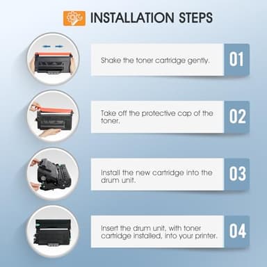 HL-L6210DW TN920 TN920XL Toner Cartridge Compatible for Brother TN920XL TN920 TN920XXL Toner for Brother Printer HL-L6210DWT HL-L5210DW HL-L5210DN HL-L5210DWT Printer Black High Yield 2 Pack - Image 5