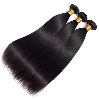 10A Brazilian Straight Human Hair Bundles 18 20 22 Inch 100% Unprocessed Virgin Straight Weave 3 Bundles Deals Human Hair - Image 2