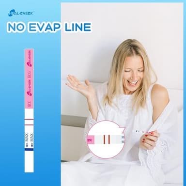 Pregnancy Tests with Cup, HEAL-CHECK Bulk Pregnancy Test Strips for Home Detection, Over 99% Accuracy, Individually Wrapped, Extra-Wide 5mm HCG Test Kit Comfortable Grip, 25 Count, Pruebas De Embaraz - Image 5