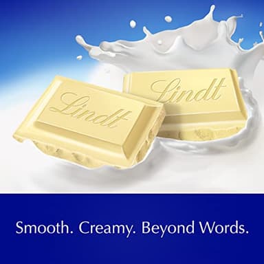 Lindt CLASSIC RECIPE White Chocolate Bar, White Chocolate Candy, 4.4 oz. (12 Pack) - Image 4