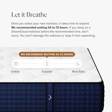 DreamCloud 12" Twin XL Mattress - Luxury Gel Memory Foam - 365 Night Trial - Premium Pressure-Relieving Layers - Forever Warranty - CertiPUR-US® Certified - Image 6