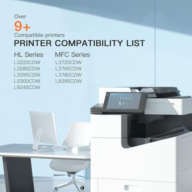 E-Z Ink Compatible Replacement for Brother TN229 TN229xl Toner Cartridges 4 Pack High Yield for MFC-L3780CDW HL-L3280CDW MFC-L3720CDW HL-L3220CDW HL-L3295CDW HL-L8245CDW TN-229 TN229 B/C/M/Y (4 Pack) - Image 4