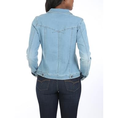 Riders by Lee Indigo Women's Denim Jacket, Falling Star, Large - Image 2
