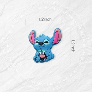 Cute Animal Shoe Charms for Croc, Cartoon Shoe Decoration for Shoes Bracelet Wristband Clog Sandals Birthday Party Favors (C) - Image 4