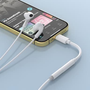 iPhone 3.5mm Headphones Adapter,[Apple MFi Certified] 2 Pack Lightning to 3.5 mm Headphone Jack Converter Audio Aux Adapter Dongle Compatible with iPhone 14 13 12 11 Pro XR XS Max X 8 7 - Image 8