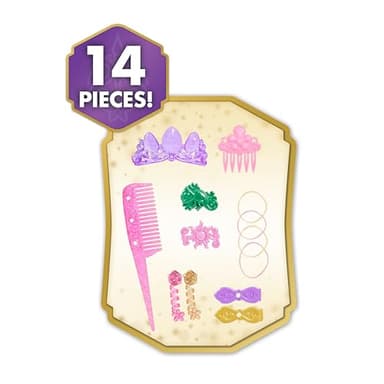 Disney Princess Rapunzel Styling Head, 14-pieces, Pretend Play - Image 2