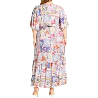 City Chic Women's Plus Size Maxi Dress-Flirtini, 12 - Image 2