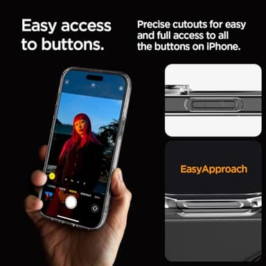 Spigen for iPhone 16 Pro Max Case, Ultra Hybrid MagFit [Anti-Yellowing] [Compatible with Magsafe] - Carbon Fiber - Image 10