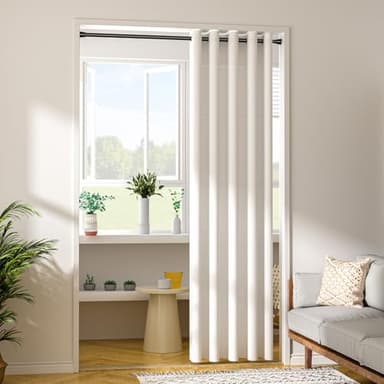 Shower Curtain Rod Black Tension Rod 45 to 77 Inch Spring Curtain Rod Shower rod Non Slip shower curtain rod 1pcs for Windows No Drilling Adjustable Tension Rods of Curtain Window Closet Kitchen - Image 7