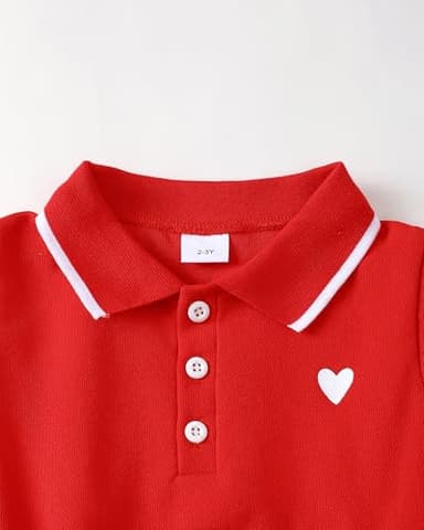 Little Baby Girl Clothes Girl Summer Toddler Outfits Sleeveless Sporty Ruffle Dress Shirt with Shoulder Bag Playwear Sundress 5T 6T Girls Clothes Red - Image 3