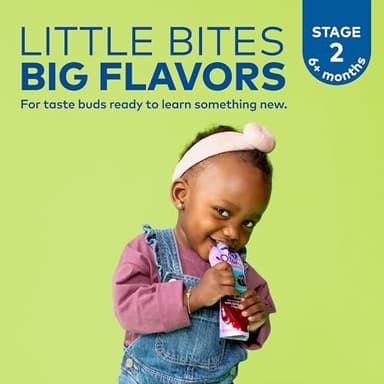 Plum Organics Apple and Broccoli, 6+ Months - Organic Fruit and Veggie Baby Food Pouches, 4 oz Pouch (Pack of 4) - Image 5