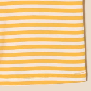 Amazon Essentials Unisex Toddlers' Short Sleeve T-Shirts, Pack of 3, Pastel Peach/Cheetah/Stripe, 2T - Image 4