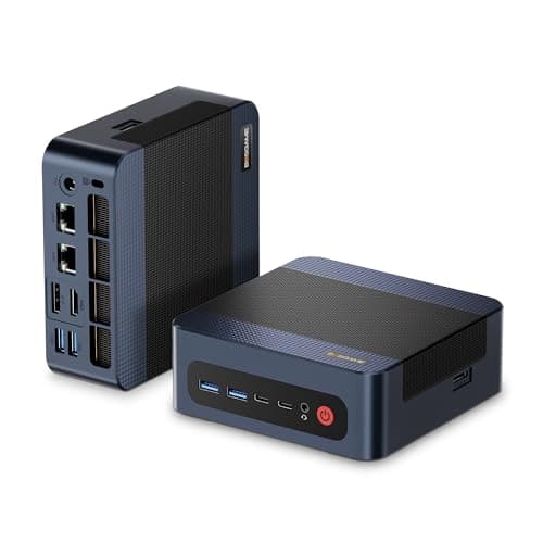 BOSGAME M4 Mini PC, Mini Desktop Computer with AMD Ryzen 7 8745HS, 32GB DDR5 1TB PCle SSD, 4K Triple Display, Oculink, USB4.0, Dual 2.5G LAN, Wi-Fi 6E, BT5.2, for Home, Office, Gaming & Design - Image 1
