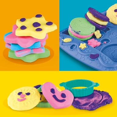 Play-Doh Kitchen Creations Cookie Creations Playset, Kids Arts & Crafts Set, Preschool Play Food Toys, Easter Gifts for Girls & Boys, Ages 3+ (Amazon Exclusive) - Image 4