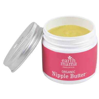 Earth Mama Organic Nipple Butter™ | Nipple Cream Safe for Breastfeeding | Postpartum Essentials for Nursing | Non Lanolin Nipple Cream, 2-Fluid Ounce - Image 8