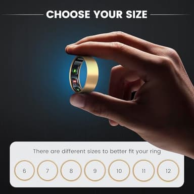 sylacor Ring Cover Compatible with Oura Ring Gen 4/Oura Gen 3, Durable Scratch-Resistant TPU Protecter for Women Men for Gym and Working Out (Gold+Silver+Rosegold, Size 8) - Image 3