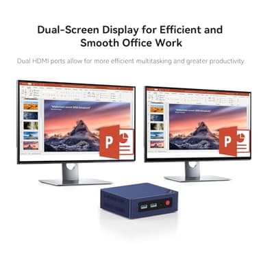 Beelink Mini S13 Mini PC,13th Gen Intel N150 (Up to 3.6GHz), Low Power Mini Computer with 16GB DDR4, 512GB SSD, 4K Dual Display, WiFi 6, BT 5.2, 1000Mbps LAN, Win 11 Home - Image 9