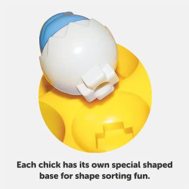 TOMY Toomies Hide & Squeak Eggs Toddler Toys - Matching and Sorting Games - Toddler Sensory Toys for Hand Eye Coordination and Color Recognition - Ages 6 Months and Up - Image 8