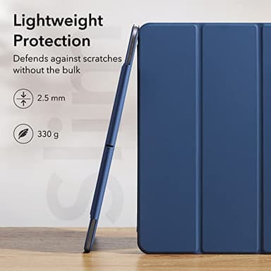 ESR for iPad Pro 12.9 6th/5th/4th Gen, iPad Air 13 Inch Case M3/M2 (2025/2024), Powerful Magnetic Attachment, Slim Trifold Stand Case, Supports Pencil Pro & Pencil (USB-C), Rebound Series, Navy Blue - Image 6