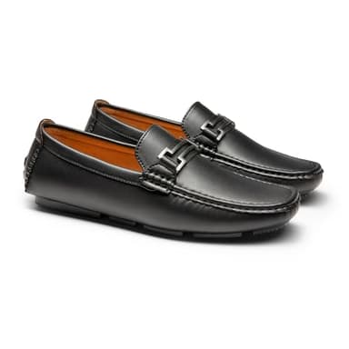 Bruno Marc Men's Driving Penny Loafers Casual Slip-on Moccasins Shoes,Size 10.5,Black,HUGH-01 - Image 3