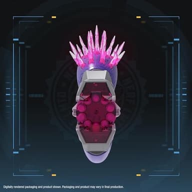 Nerf LMTD Halo Needler Dart-Firing Blaster, Light-Up Needles, 10-Dart Rotating Drum, 10 Elite Darts, Game Card with in-Game Content - Image 4