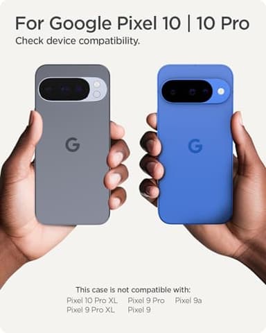 Spigen for Pixel 10/10 Pro Case, Liquid Air MagFit (2025) [Designed for Pixelsnap, Compatible with MagSafe Accessories] - Matte Black - Image 2