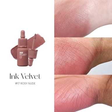 Peripera Ink the Velvet Lip Tint - High Pigment Color, Longwear, Weightless, Not Animal Tested, Gluten-Free, Paraben-Free (017 ROSY NUDE) - Image 6