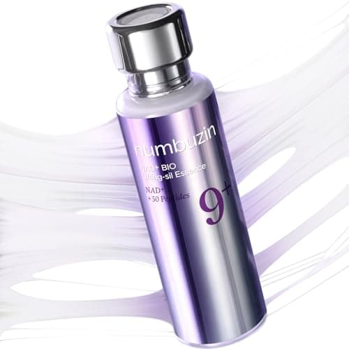 numbuzin No.9 Essence | NAD+ BIO Lifting-sil Essence | Firming, Reduce Wrinkles, Fine Lines | Peptides, NAD+ | Serum for Sagging, Aging, Dull Skin | 1.69 fl. oz. - Image 1