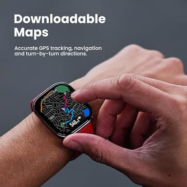 Amazfit Bip 6 Smart Watch 46mm, 14 Day Battery, 1.97" AMOLED Display, GPS & Free Maps, AI, Bluetooth Call & Text, Health, Fitness & Sleep Tracker, 140+ Workout Modes, 5 ATM Water-Resistance, Black - Image 3
