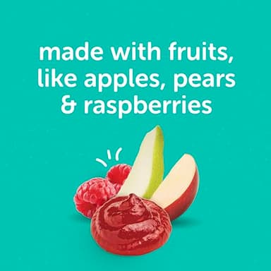Beech-Nut Toddler Snacks Jammin' Waffles with Fruit Filling for Babies & Toddlers, Pear Raspberry, 10 Boxes (50 Individually Wrapped Packs) - Image 5