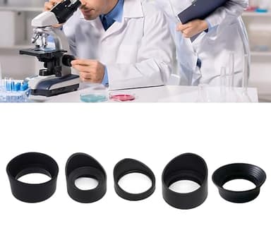 1 Pair Binocular Eye Cup, 42-46mm Eyepiece Shield Rubber Eye Guards Microscope Eyepiece Covers - Image 6