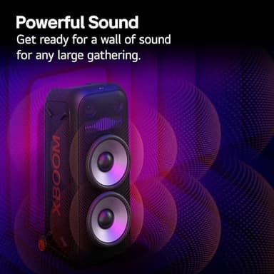 LG XL9T XBOOM Portable Tower Speaker with Pixel LED Lighting - Image 3