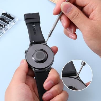 JJUNW 500 Pcs Tiny Micro Repair Screw Kit, Small Replacement Screws with Screwdriver for Repair Spectacles, Watch, Sunglass,Laptop Computer - Image 5