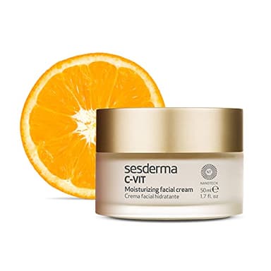 Sesderma C-VIT Moisturizing Facial Cream, Fight Aging with Vitamin C Antioxidants, Diminish Fine Lines & Revitalize Skin, 1.7 fl oz - Image 3