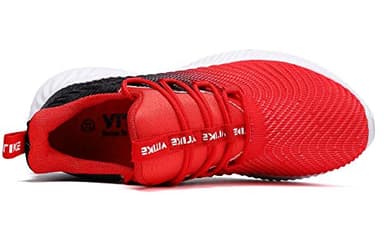 JMFCHI Boys Girls Kids' Sneakers Knitted Mesh Sports Shoes Breathable Lightweight Running Shoes for Kids Fashion Athletic Casual Shoes - Image 2
