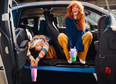 Meoky 32 oz Tumbler with Handle, Tumbler with Lid and Straw, Stainless Steel Travel Mug, 100% Leak Proof, Keeps Cold for 24 Hours, Fits in Car Cup Holder (Carnival) - Image 8