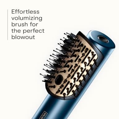 Infiniti PRO by CONAIR DigitalAIRE Hair Dryer Drying Wand, Straightener and Styler, Ionic All-in-One Digital Motor Blow Dryer, Includes 4 High-Performance Attachments, Dark Blue - Image 3