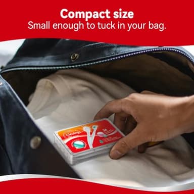 cleaings® Mini Disposable Toothbrush Set with Toothpaste – Travel Essentials, Portable Toothbrush for Women & Men, Camping, Road Trip, Vacation, 24 Count-Mint Flavor（Pack of 1） - Image 9