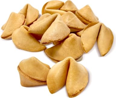 52USA Fortune Cookies, Approx. 350pcs, Vanilla Flavor, Fortune Cookies Individually Wrapped Bulk, Fresh Cookies 56oz - Image 2
