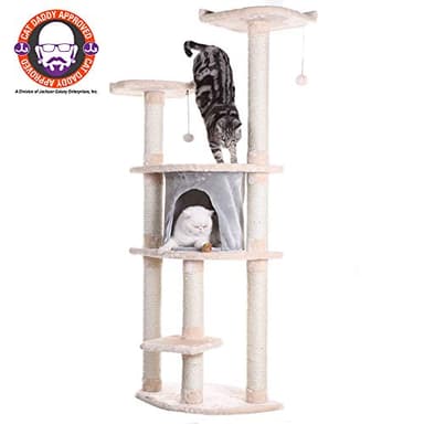 Armarkat Cat Tree Model A6401, Blanched Almond - Image 7