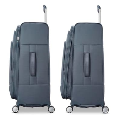 Samsonite UpLIFT Lightweight Softside Carry-On Luggage with Spinner Wheels - Expandable - Airline-Approved, Polyester Soft Suitcase for Ultra Light Travel - Elemental Blue - Image 8