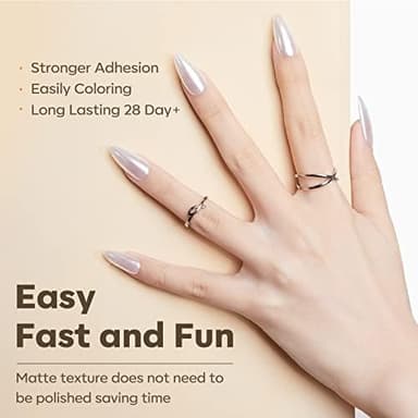 Modelones Medium Almond Nail Tips, 510Pcs Fake Nails Gel Tips Pre-shaped Full Matte Cover False Acrylic Extensions No Filed Stronger Press on Manicure 15 Sizes - Image 6