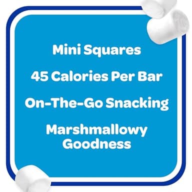 Rice Krispies Treats Mini Marshmallow Cereal Bars, Holiday Snacks, Snack Bars, Original with Holiday Sprinkles, 12.4oz Box (32 Bars) - Image 6