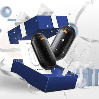 AI Hand Warmers Rechargeable 2 Pack, 20Hrs Long Safe Heat, AI Smart Chips Electric Hand Warmers, Portable Pocket Heater, Gifts for Christmas, Outdoor, Golf, Hunting, Camping Accessories - Image 6