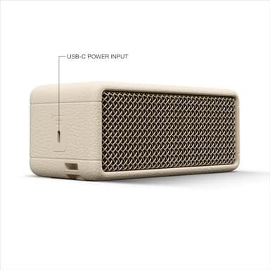 Marshall Emberton III Portable Bluetooth Speaker - Rugged Waterproof IP67 Design | Loud Stereo Sound, Deep Bass with 32+ Hr Playtime | Compact and Wireless for Travel and Outdoors - Cream - Image 7