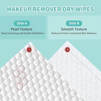 Ditoi Face Towels XL, Disposable Face Towel, Makeup Remover Dry Wipes 10"×12", Ultra Thick Soft Face Towelettes for Washing Face, 200 Count (4 Pack) - Image 4