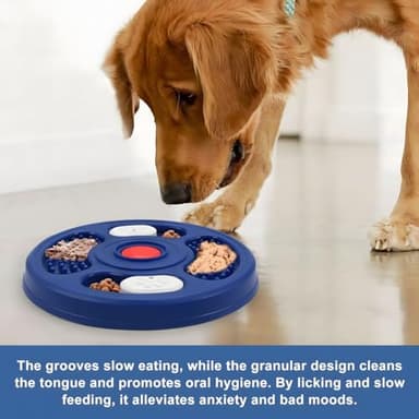 Coileswet Lick Mats for Dogs – Dog Lick Pad for Peanut Butter, Anxiety Relief, Slow Feeder, and Mental Stimulation – Perfect Dog Lick Mat for Large Breeds, Puppies, and Crate Training - Image 4