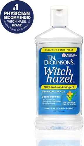 T.N. Dickinson's Witch Hazel Astringent for Face and Body, 100% Natural, 6 Count - Image 9