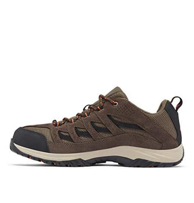 Columbia Mens Crestwood Hiking Shoe Breathable, High-Traction Grip, Camo Brown, Heatwave, 9 US - Image 2